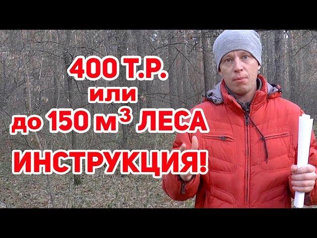 50 кубов леса БЕСПЛАТНО # Как недорого ПОСТРОИТЬ ДОМ?!