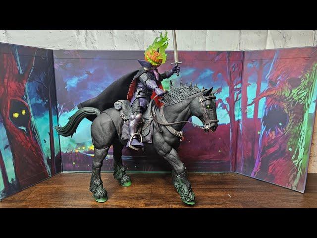 Den Knight Collectibles Episode 162: Figure Obscura Headless Horsemen figure by the Four Horsemen.