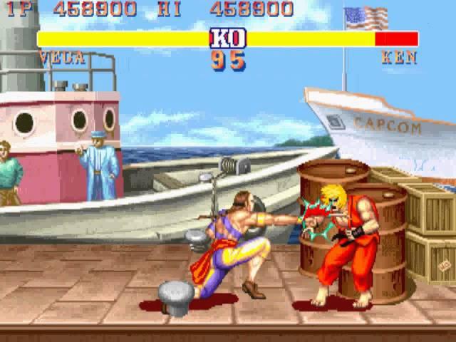 Street Fighter 2: World Warrior [Arcade] New Boss version - Vega
