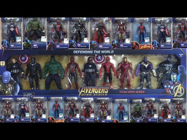 Avengers Toys | Action Figure | ASMR | Unboxing | Good Price | Hulk, Ant-Man, Spiderman | Toys Hobby