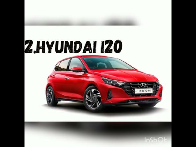 Hyundai top 5 cars#hyundai#creta#i20#verna#venue#i10nios#hyundaicars#shorts