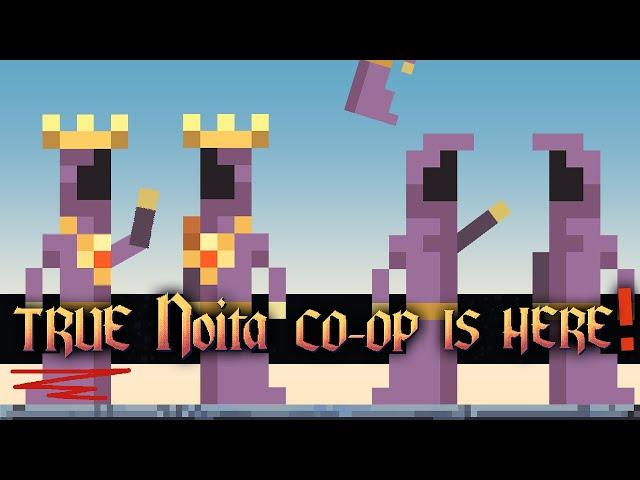 We finally have TRUE online co-op in Noita!