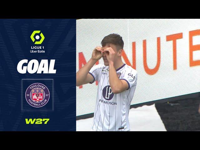 Goal Thijs-Jacco-Jan DALLINGA (46' - TFC) ANGERS SCO - TOULOUSE FC (0-2) 22/23