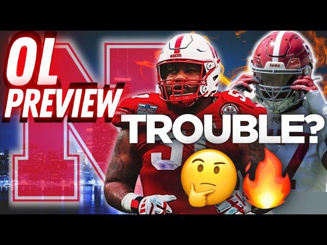 Inside Nebraska’s O-Line: TROUBLE BREWING?| In-Depth Graphics, Film | Husker Football