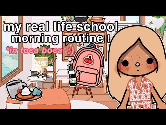 My Real Life Morning Routine In Toca Boca Life World *with voice* | Itz Toca Alice 