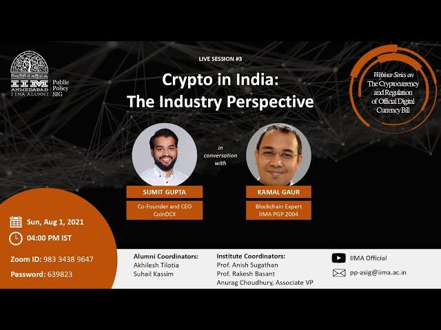 Crypto in India: The Industry Perspective by Sumit Gupta