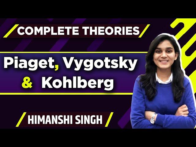 Pedagogy Theories- Piaget, Vygotsky & Kohlberg Complete Theories for CTET,DSSSB,KVS,REET, UPTET-2021