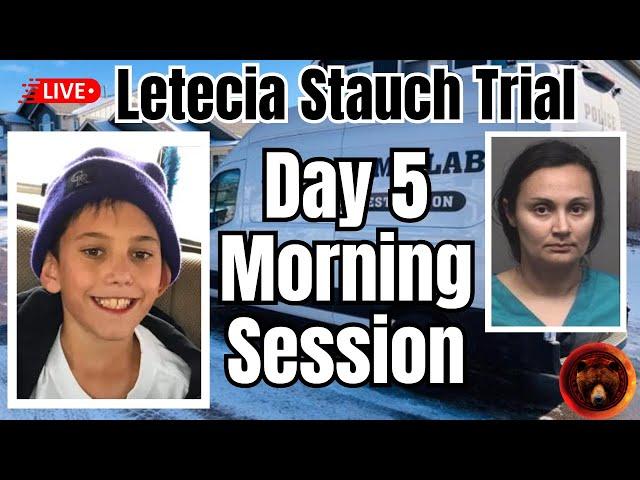 Stepmom Letecia Stauch Murder Trial Day 5 | Gannon Stauch Case (Morning Session)