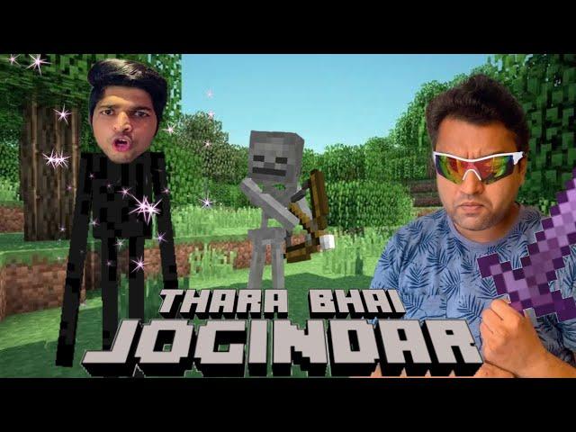 Thara Bhai Jogindar Playing MINECRAFT - Gaurav katare Gaming - Survival series Episode 2