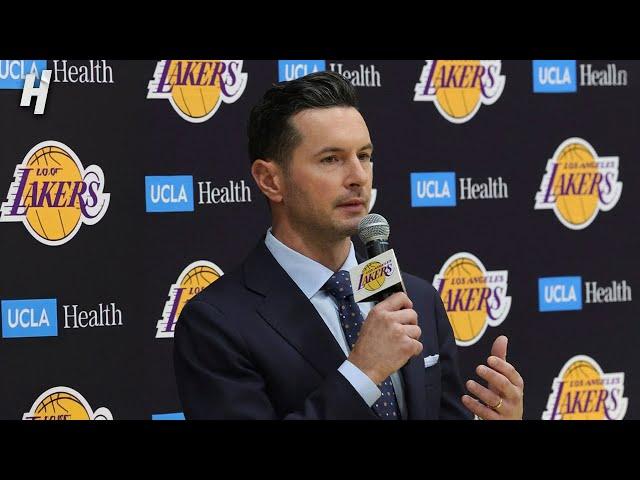 JJ Redick FULL Lakers Press Conference as a Head Coach