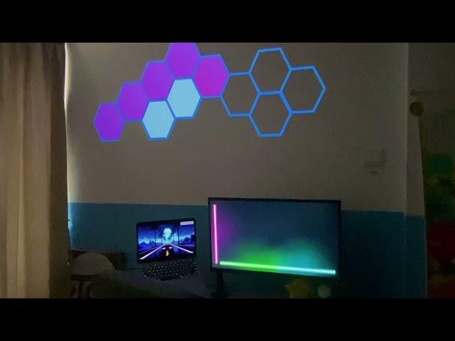 A free alternative to Nanoleaf and Govee Hexa LED panels…