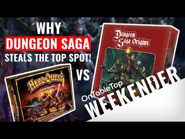 Dungeon Saga Versus HeroQuest - Has Mantic Mastered The Dungeon Delve? #OTTWeekender