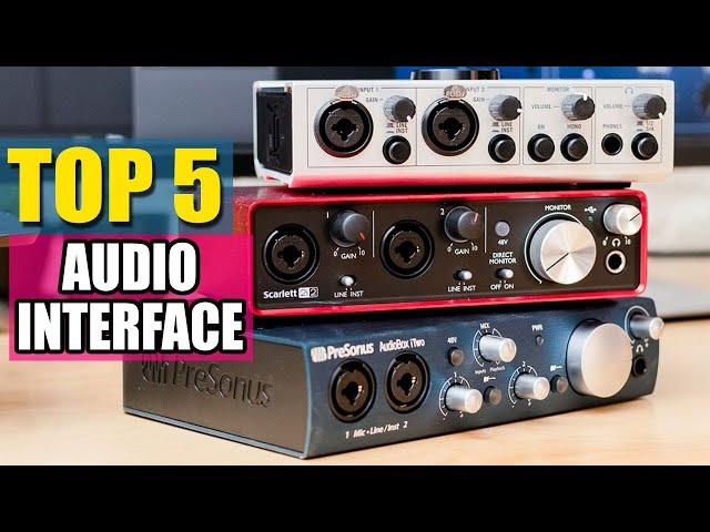Best Audio Interface in 2020 - Top 6 Audio Interfaces Review