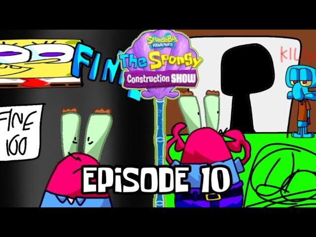 The Spongy Construction Show: S1 E10 “Day Off Off Day/The Food Critic”