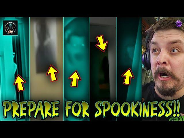 Prepare To Be Spooked By HAUNTING Ghost Video Compilations | REACTION