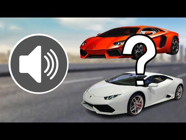 How Well Do You Know Your Cars? Guess The Car By The Sound Quiz