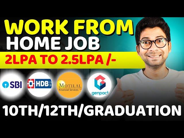 Permanent Work From Job 2025 | Job for freshers | 100% Interview | Remote job | Mentor Ashik Mondal