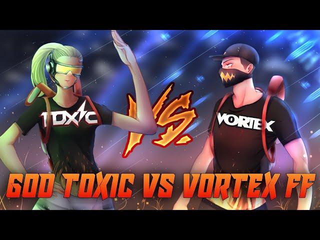 GOD TOXIC️VS VORTEX FF Part.2 1vs1 Full gameplay { IPhone 8 Plus VS iPhone 7 } 