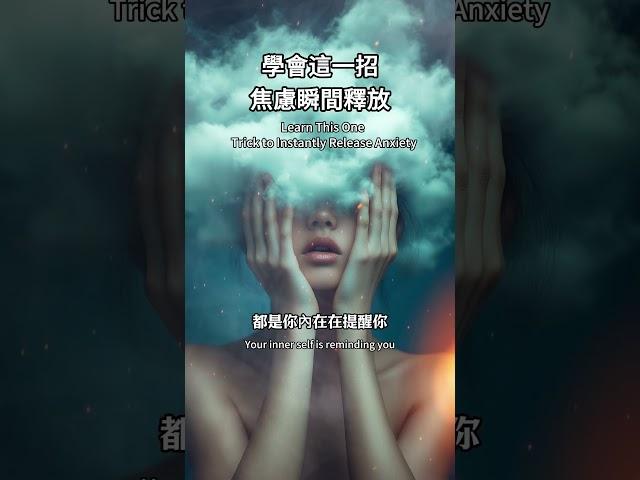 學會這一招，焦慮瞬間釋放，焦慮不是敵人，是你覺醒的入口#焦慮 #釋放焦慮 #身心靈療癒#佛法智慧#覺知#正念#冥想練習#情緒轉化#靈性成長#壹米陽光#活在當下#佛陀智慧#情緒管理#靜心#心理健康