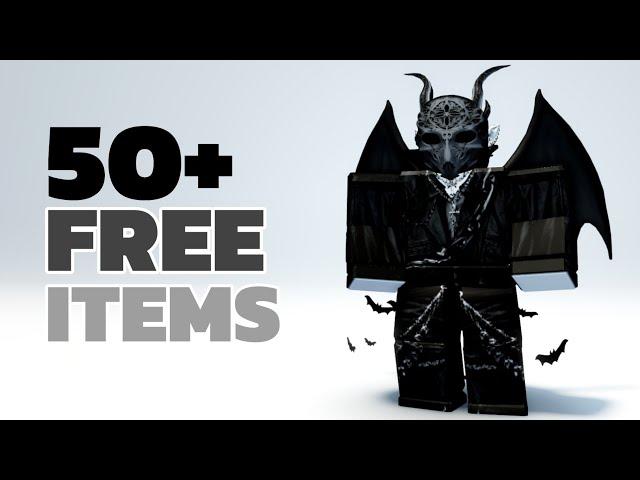 GET 50+ FREE ROBLOX ITEMS! *OCTOBER 2024* 