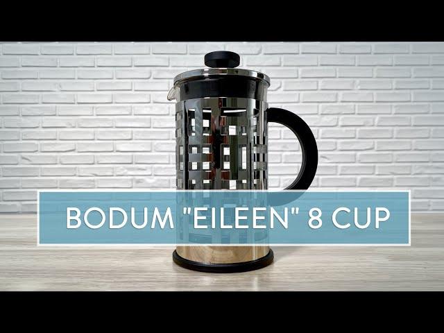 Brew Perfectly with the Bodum Eight Cup "Eileen" French Press