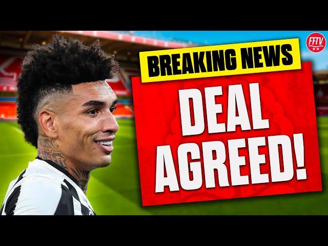 BREAKING NEWS Forest Agree €20m Deal For Botafogo Striker Jesus! Nottingham Forest Transfer News