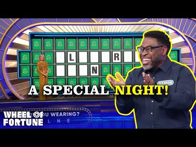 Damon's Bonus Round! | S42 | Wheel of Fortune