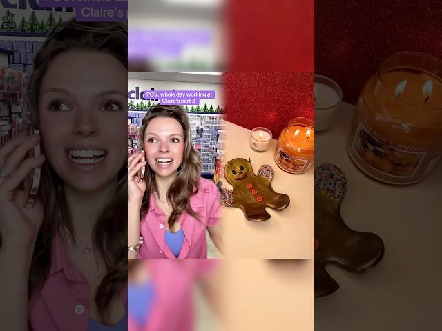 The new girl you have to train is also nuts #pov #claires #earpiercing #greenscreenvideo