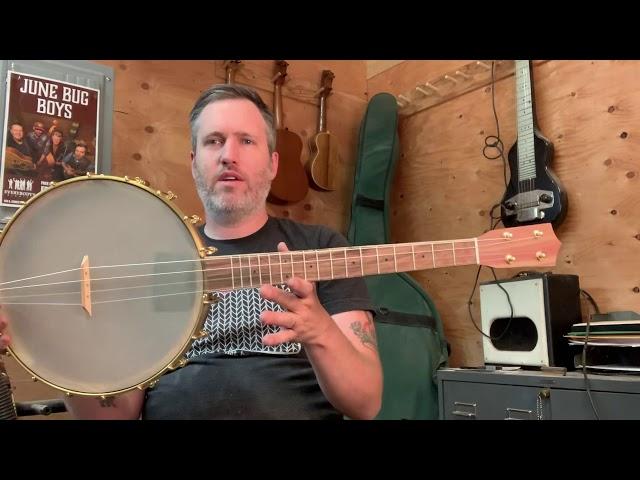 Introducing the Beansprout Four String Banjo