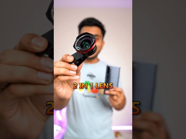 This 2 in 1 Lens for Phone is 