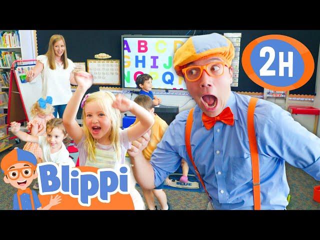 Blippi Visits YOUR Classroom! | BEST OF BLIPPI TOYS | Educational Videos for Kids