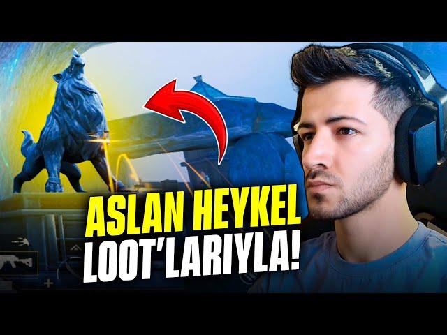 SADECE HEYKEL LOOTLARIYLA WIN ALMAK? İMKANSIZ CHALLENGE 36.BÖLÜM / PUBG MOBILE