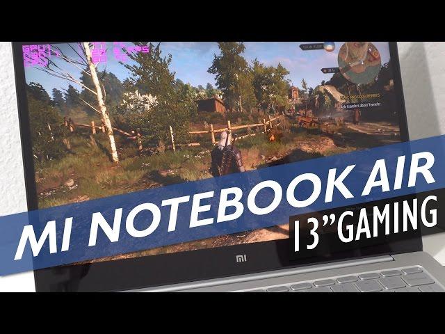 Mi Notebook Air Gaming Review  - GTA V And Witcher 3