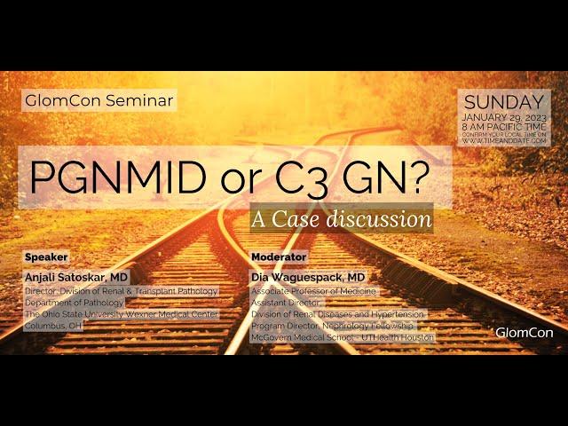 PGNMID or C3 GN? - Case discussion