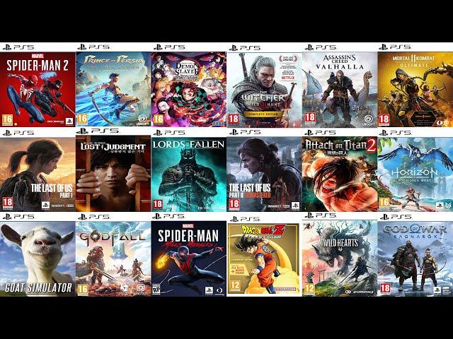 Top 60 Best PS5 GAMES OF ALL TIME || 60 amazing games for PlayStation 5