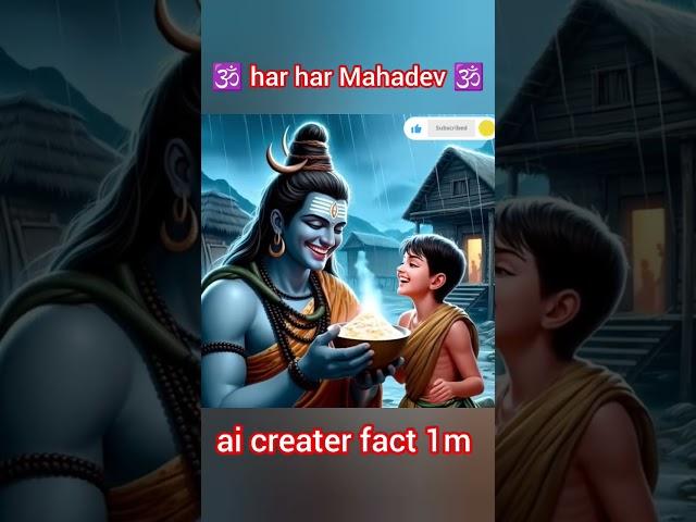️ har har Mahadev ️#ai #mahadev #love #parvtimaa #viralshort #youtubeshorts #trending #1million