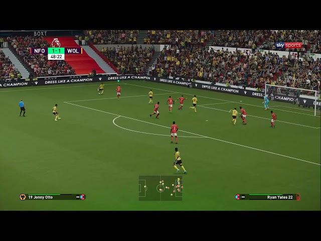 Football Life 2023 Gameplay2 - Nottingham Forest, Master League, Superstar, 15 Minutes, Full Manual