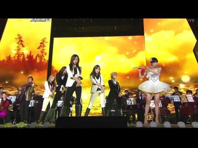 SNSD - T.O.P + Devil's Cry (111229 SBS Gayo Daejun)