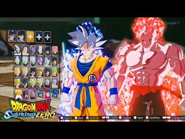 DRAGON BALL: Sparking! ZERO - All Characters & Transformations (Full Roster)