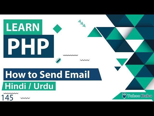 PHP : How to Send Email Tutorial in Hindi / Urdu