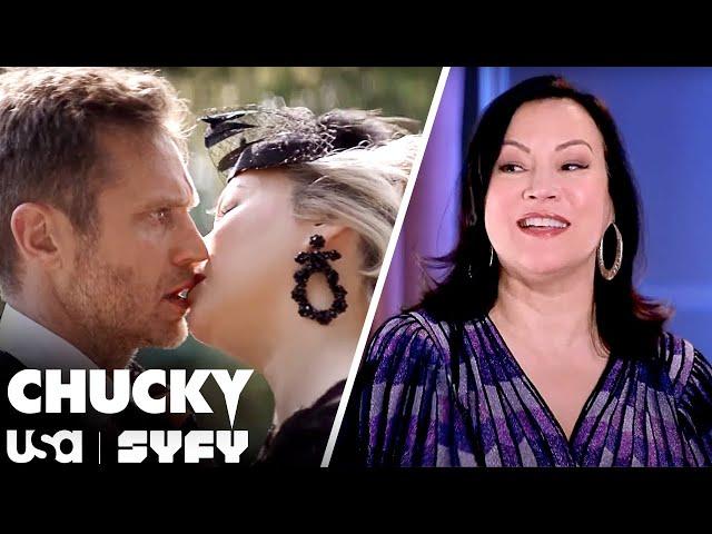 Jennifer Tilly Explains the Kiss From Episode 7 | Chucky TV Series (S1 E7) | USA Network & SYFY