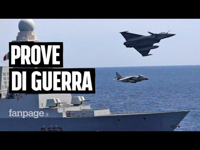 Esercitazione NATO, la Marina Militare si prepara per attacchi aerei: “Difendiamo i nostri mari"