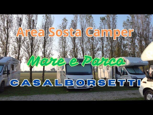 Area Sosta a Casalborsetti (RA) - Parco del Delta del Po