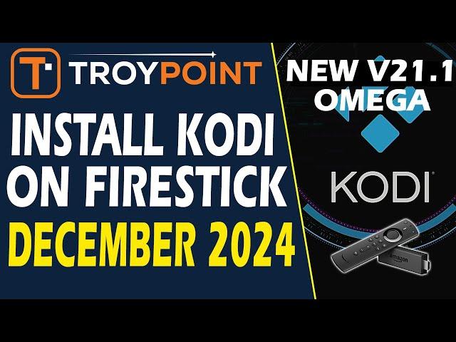 Install Kodi 21.1 Omega on Firestick / Fire TV Cube Quickly for December 2024