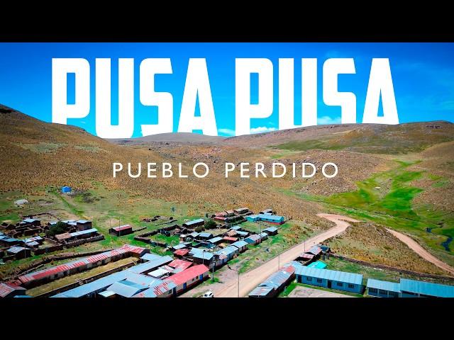 This village will disappear, Majes Siguas II Project - PUSA PUSA - AREQUIPA