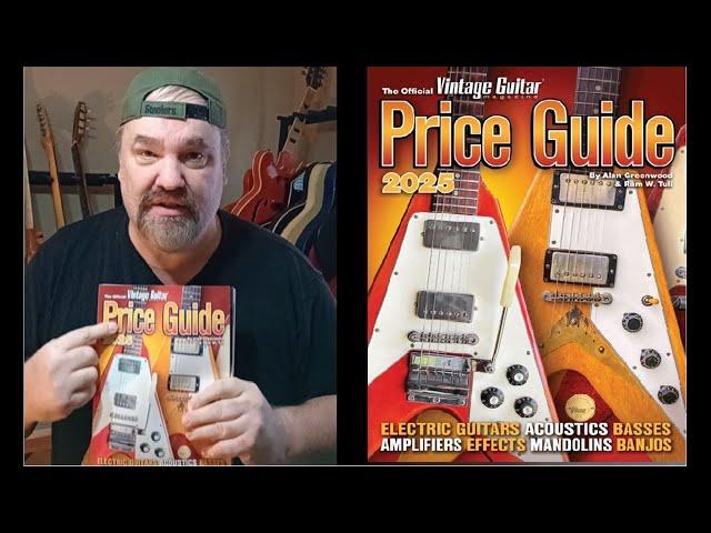 Official 2025 Vintage Guitar Price Guide Review