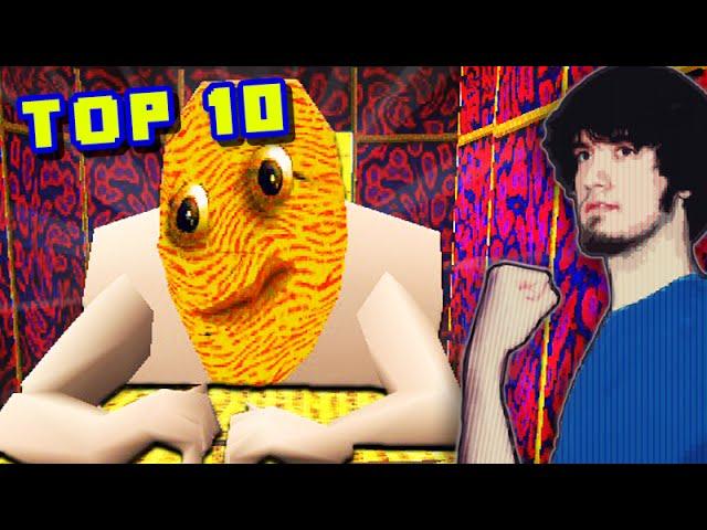 Top 10 TRIPPIEST Video Games! - PBG