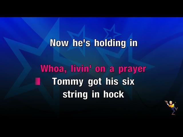 Living On A Prayer - Bon Jovi (KARAOKE)