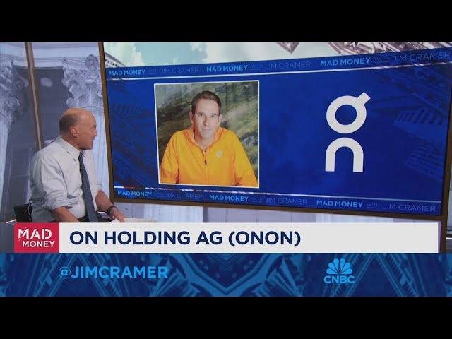 On Holding Co-CEO Martin Hoffmann goes one-on-one with Jim Cramer