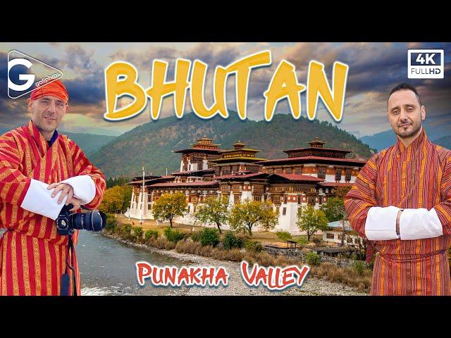 Bhutan | Punakha Dzong & Suspension Bridge Video 2020 4K